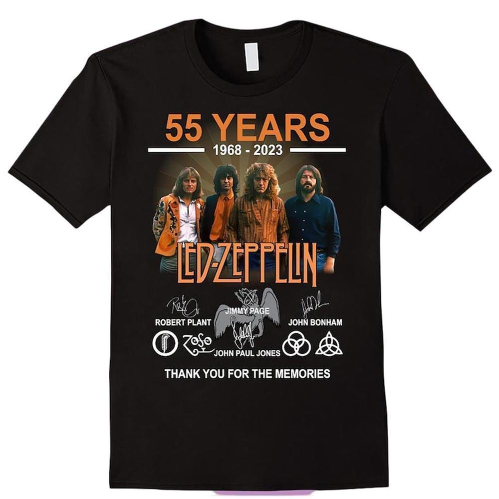 55 Years 1968  2023 Led Zeppelin Thank You For The Memories Shirt